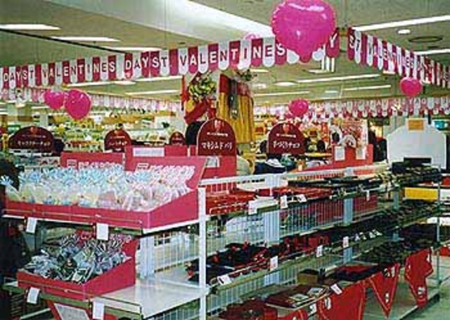 Growth of Valentines Day in Japan