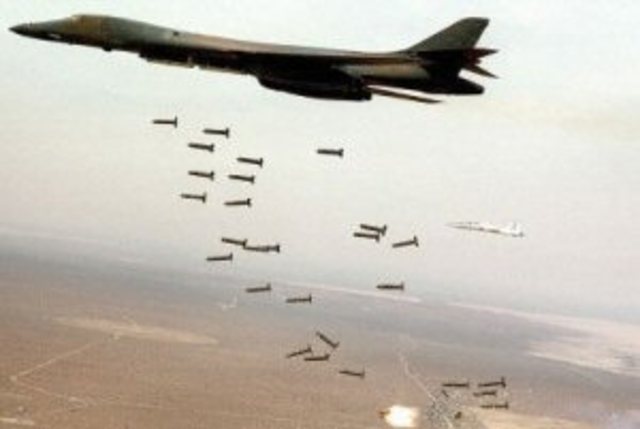 Japanese were bombed by American Advanced planes