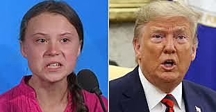 donald trump against greta thunberg