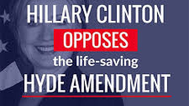 Hyde Amendment Re-Passed