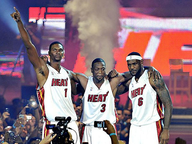 2010 lebron james was traded to the mami heat