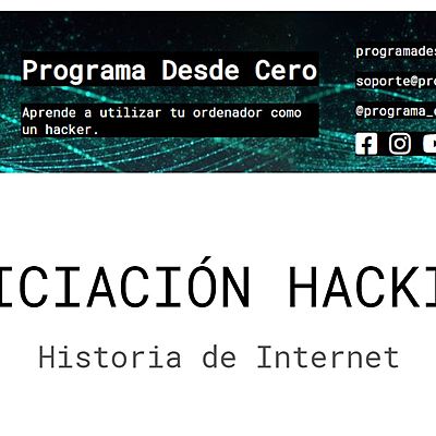 Timeline: Historia de Internet