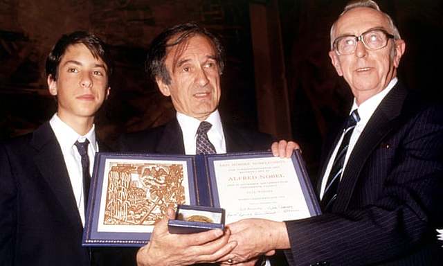 Elie Wiesel Wins The Nobel Peace Prize