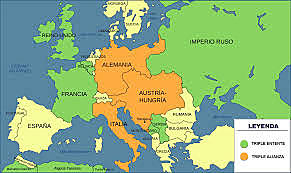 El estallido de la Guerra.