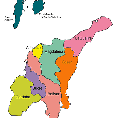 Timeline: Literatos destacados del Caribe(Autoría Camilo Mejía)