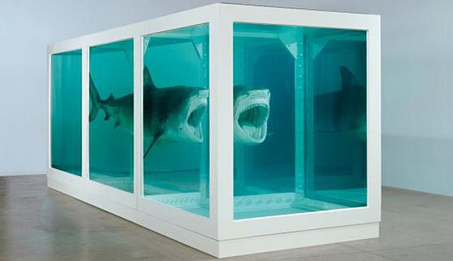 La impossibilitat física de la mort en la ment d'una cosa viva, Damien Hirst