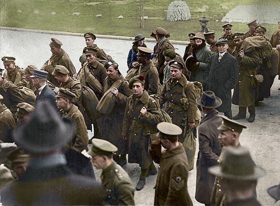 Economic change in Canada in 1918