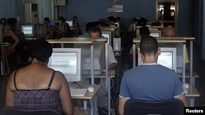 Evolución de acceso a internet