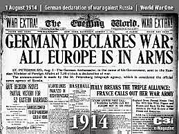 Germany Declares War on Russia