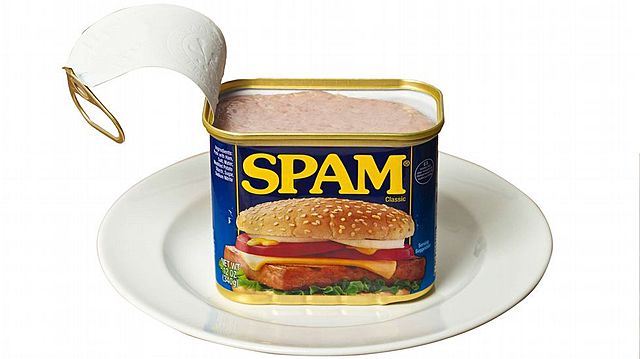 Primer jamon en conserva de EE.UU y SPAM