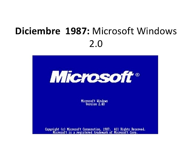 Lanzamiento de Windows 2.0