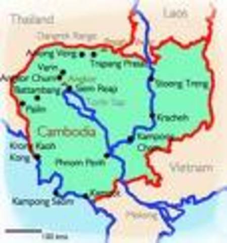 President Nixon stuns Americans by announcing a U.S. and South Vietnamese incursion into Cambodia