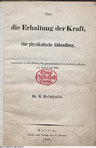 Presenta su articulo a la Physikalische Gesellschaft.