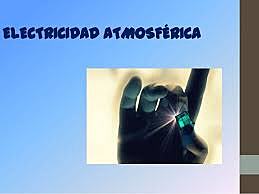 Electricidad atmosférica (Benjamín Franklin)