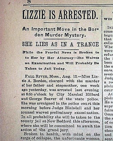 I have here a warrant for your arrest