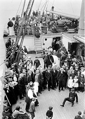 Immigration into Canada during WW1