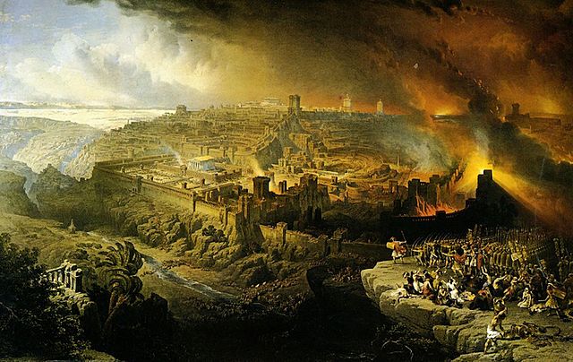 Jerusalem and the Temple was destroyed by Nebuchadnezzar
