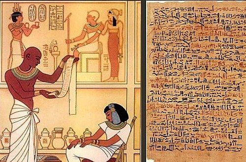 Papiro Ebers  1500 a. C.