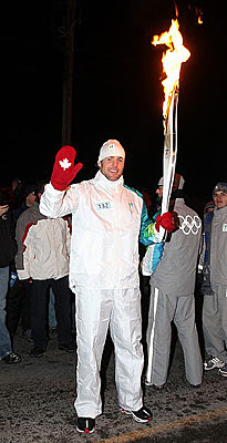 Going to the olympics.