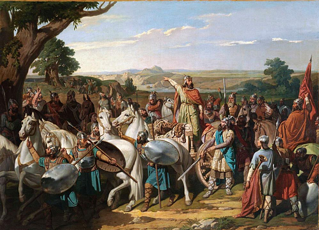 Victoria contra l'exèrcit del rei Roderic