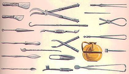 Los instrumentos médicos: