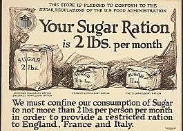 Rationing Starts in America