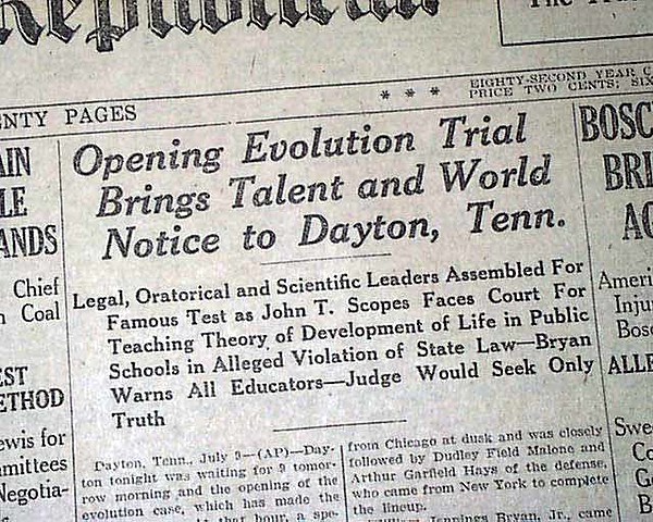 Scopes Monkey Trial