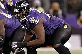 Was Offensive Tackle for Baltimore Ravens