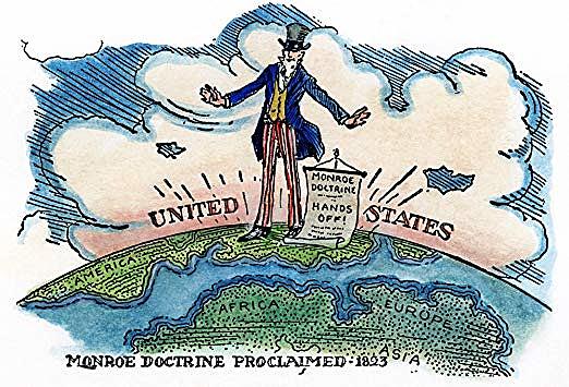 Monroe Doctrine - Guiana and Venezuela Border