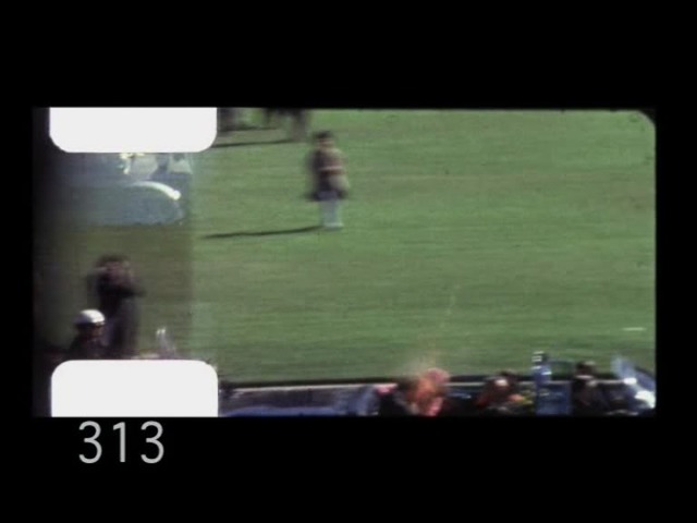 kennedy is shot killing blow was in the head