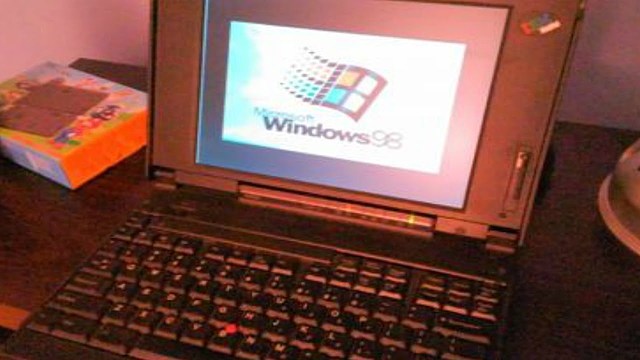 la computadora para llevar