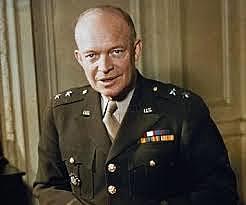 Dwight D. Eisenhower signs executive order