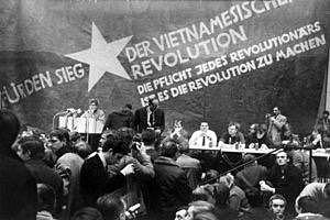 Marchas y manifestaciones estudiantiles, Berllin Occidental