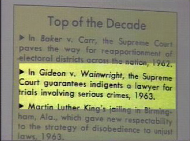 Gideon v. Wainwright