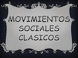 Movimientos Sociales Clásicos en América Latina