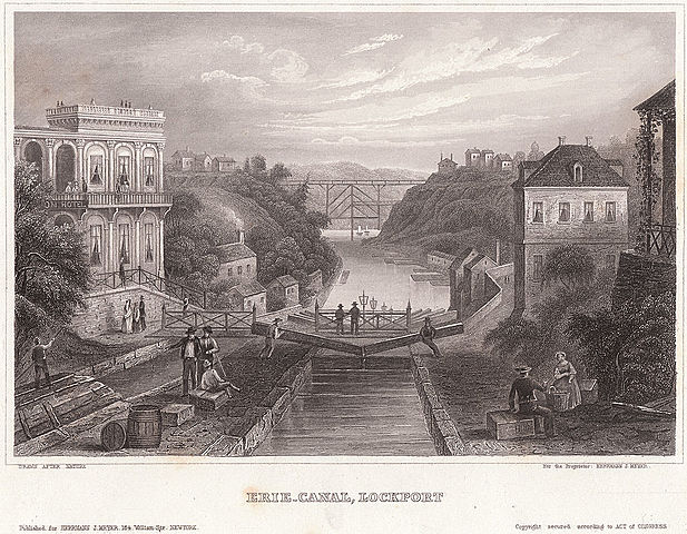 Erie Canal (USA) opens