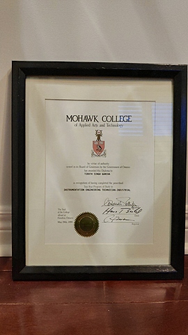 Father came to Canada and went to college