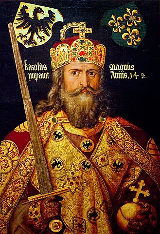 Charlemagne, the Emperor of Romans