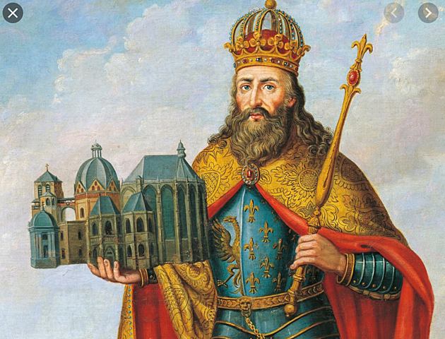Charlemagne, the Emperor of Romans