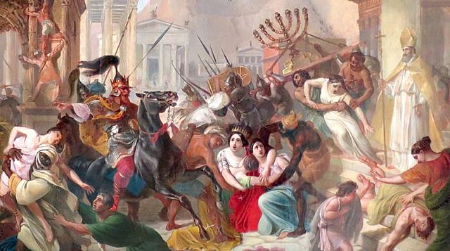 The fall of the western Roman empire