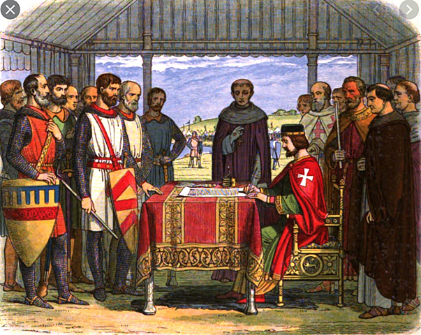 Magna Carta is signed