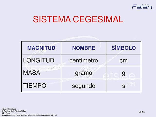 Sistema Cegesimal