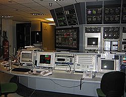 Primer estudio de tv.