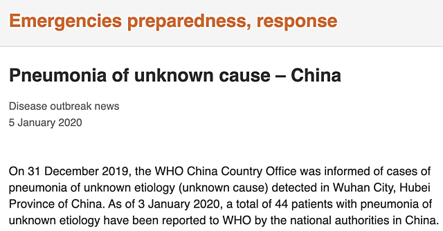 Geographical Distribution