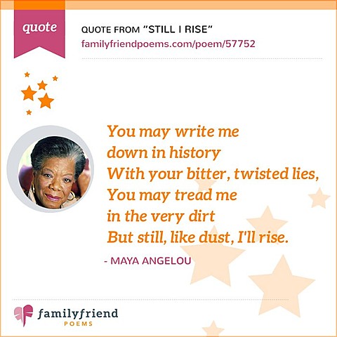 Maya Angelou is a QUEEN