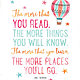 The more that you read the more things you will know dr. seuss book quote 540x671
