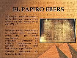 PAPIRO DE EBERS