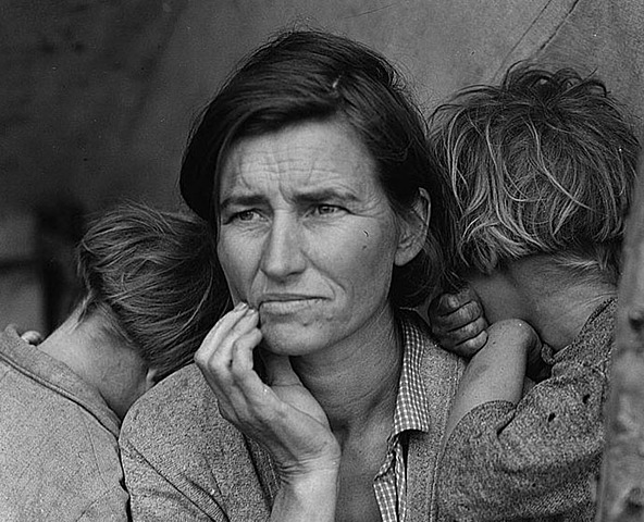 FOTOGRAFÍA - DOROTHEA LANGE y WALKER EVANS