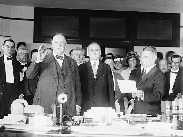 William Howard Taft joining the Supreme Court