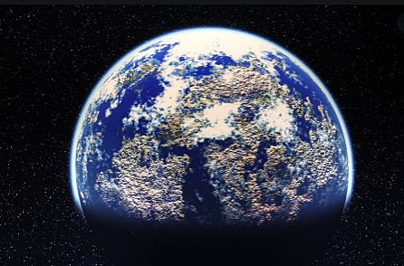 Continents began to form